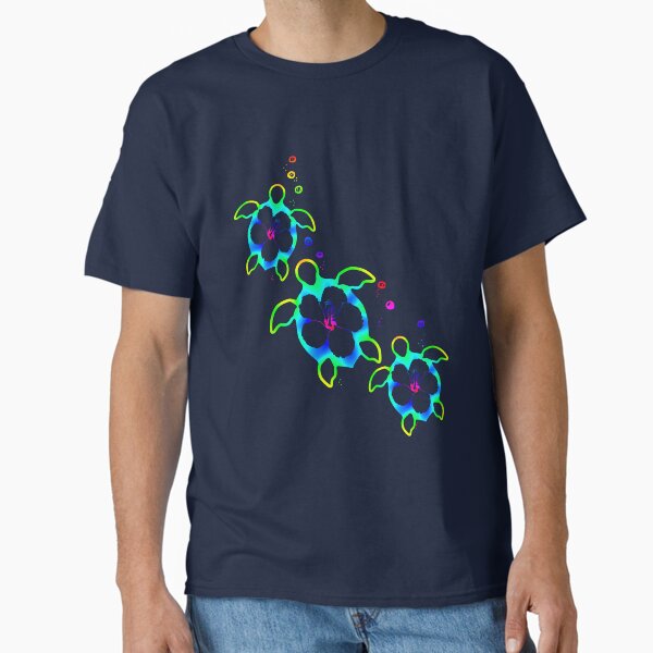 Item preview, Tie Dyed Honu Turtles designed and sold by BailoutIsland.