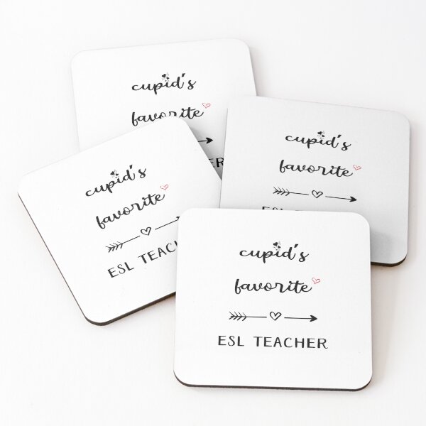 Item preview, cupid's favorite ESL Teacher  designed and sold by BELASKRI STORE.