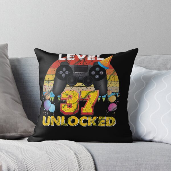Item preview, Level Unlocked 37 Vintage Video Game 37th Birthday Year Old T shirt designed and sold by gafastore.