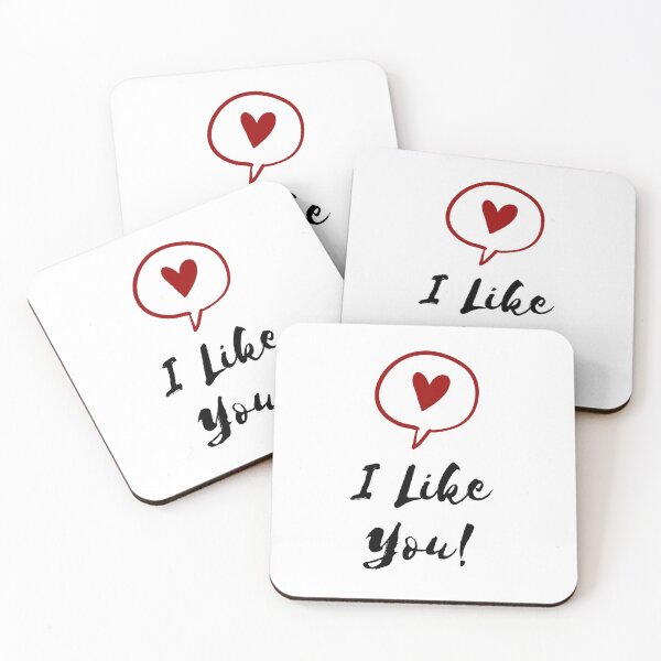 Item preview, I like you! - Valentines Day Greeting designed and sold by happyshopg.