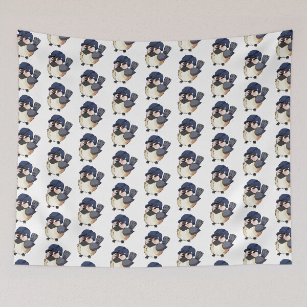 Item preview, Blue Capped Chickadee designed and sold by kaybdoodles.