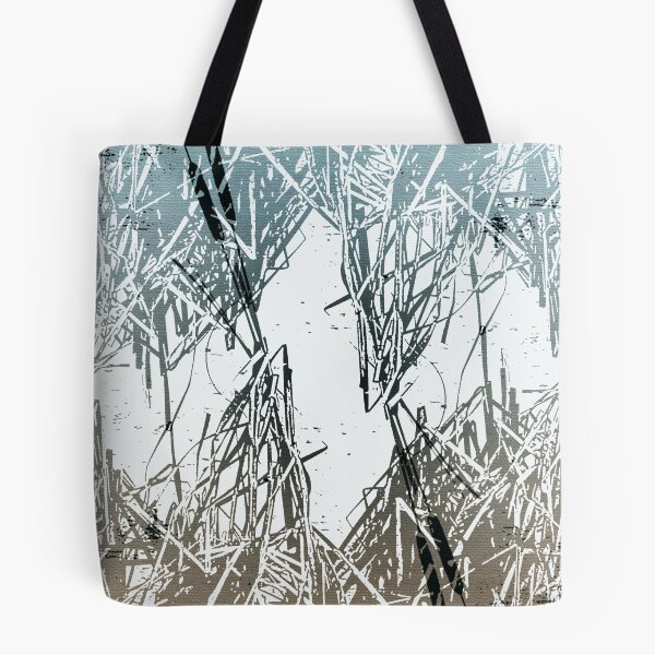 Item preview,  Icy Lake Blue Abstract Natural Forms - Abstract Art  Artist Jenny Meehan designed and sold by Jenny Meehan Art Prints and Patterns  .