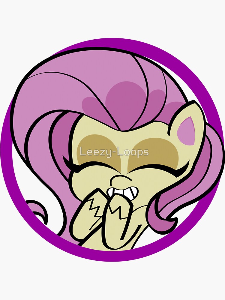 "pony life fluttershy" Sticker by Leezy-Loops | Redbubble