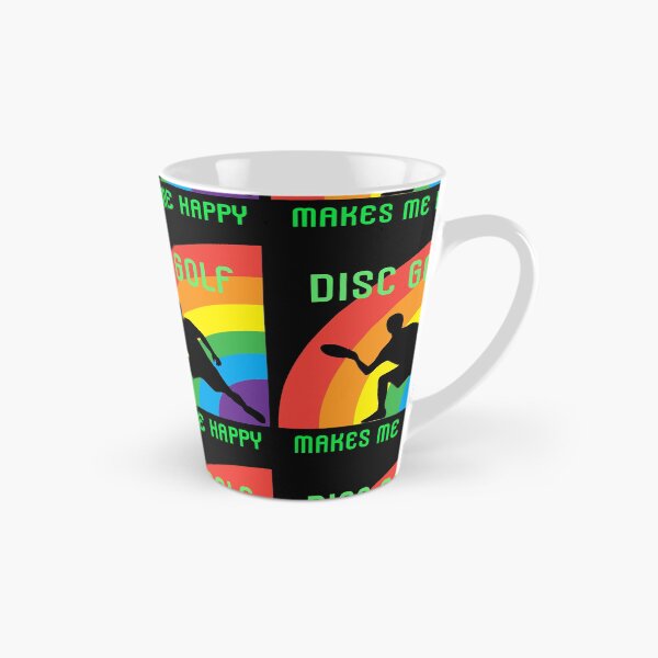 Item preview, Disc Golf Makes Me Happy, Rainbow Disc Golf designed and sold by DiscGolfTees.