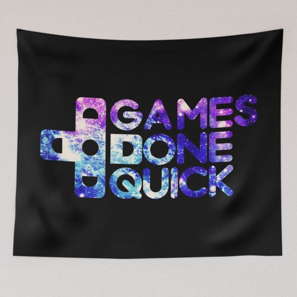 Item preview, Games Done Quick - Galaxy Glowing designed and sold by trendistic.
