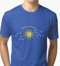 Key West Flag Tri-blend T-Shirt