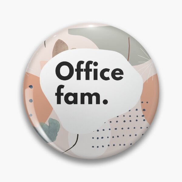 Item preview, Office Fam, Office Humour Funny Zoom Co Worker Colleague Phrases Jargon designed and sold by BohoStudio.