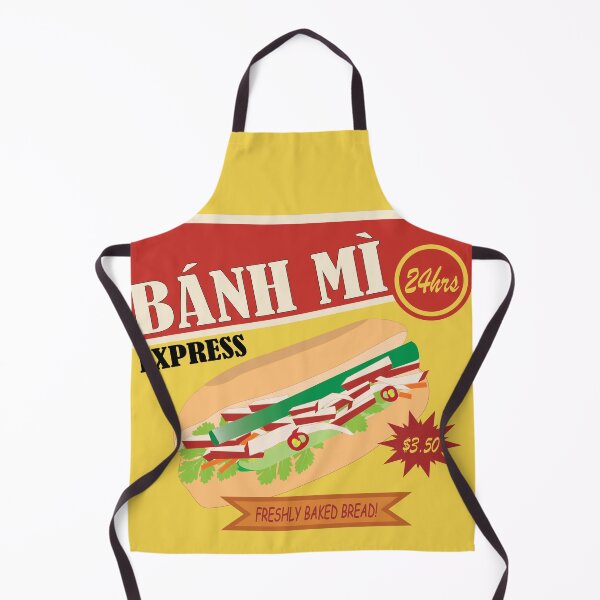 Item preview, Retro Banh Mi Express V2 Print designed and sold by BeigeleeBrand.