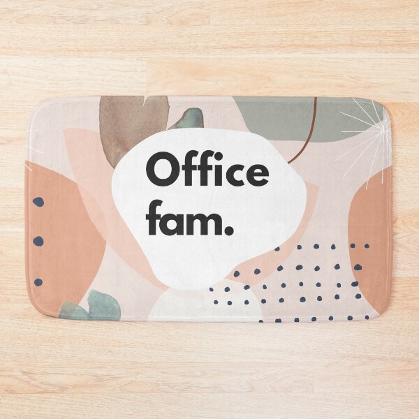 Item preview, Office Fam, Office Humour Funny Zoom Co Worker Colleague Phrases Jargon designed and sold by BohoStudio.