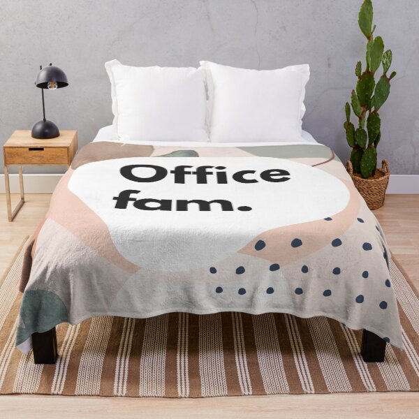 Item preview, Office Fam, Office Humour Funny Zoom Co Worker Colleague Phrases Jargon designed and sold by BohoStudio.