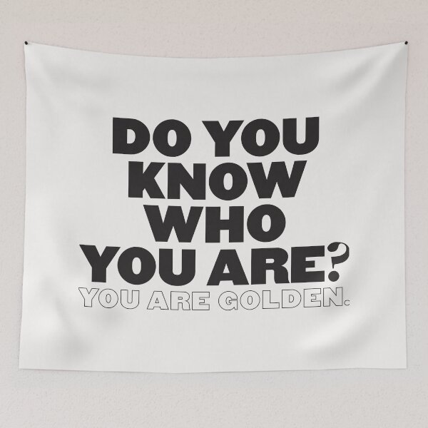 Item preview, Do you know who you are - Off white designed and sold by esgomes.