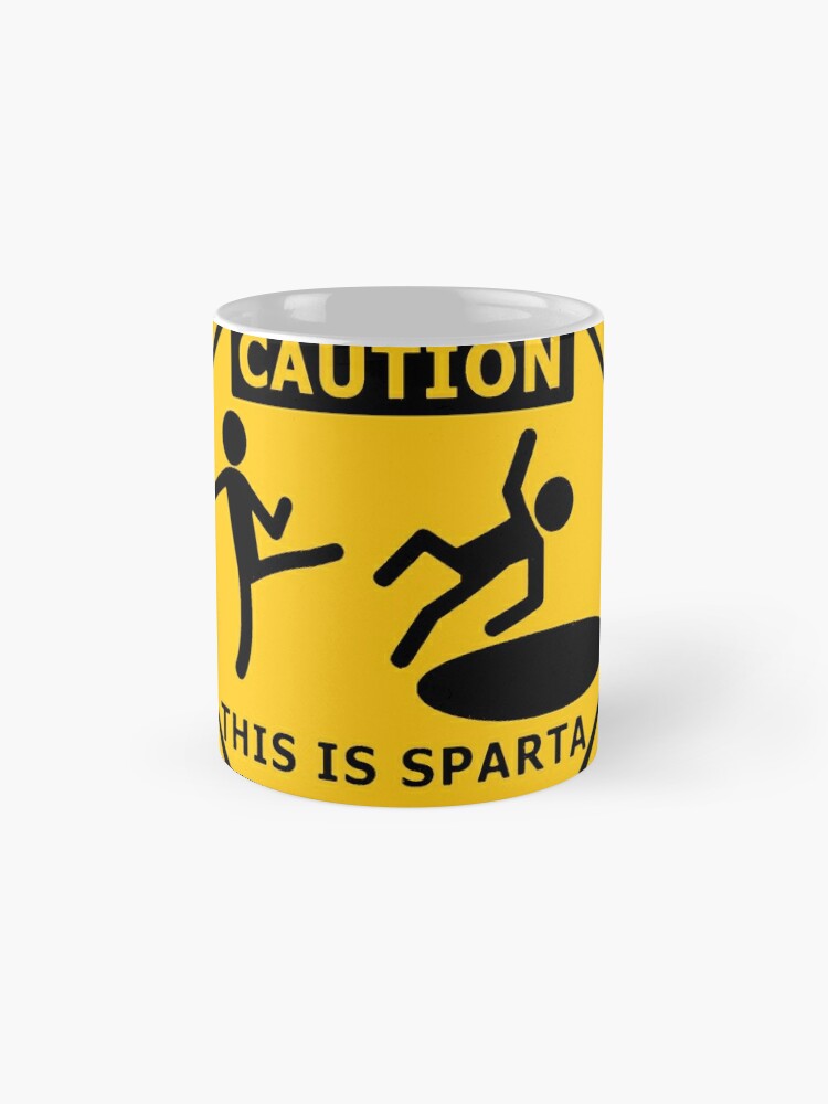 Caution This Is Sparta' Full Color Mug