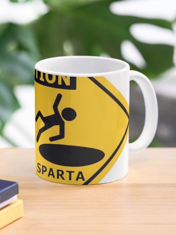 Caution This Is Sparta' Full Color Mug