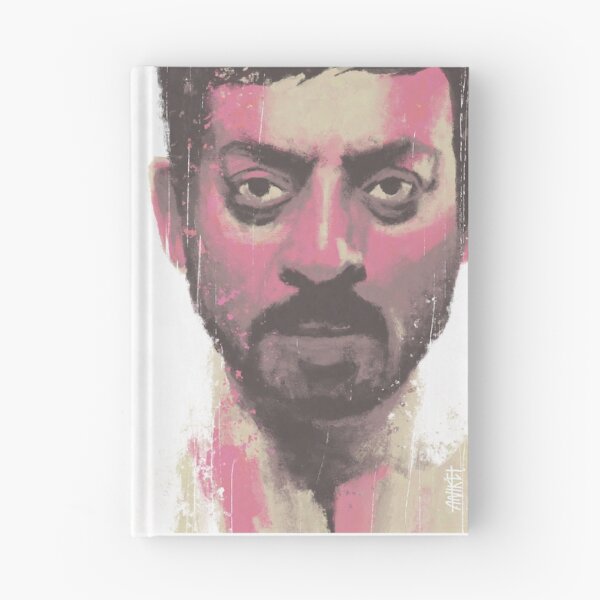 Item preview, Irrfan- stylistic painting designed and sold by anikettrivedi.