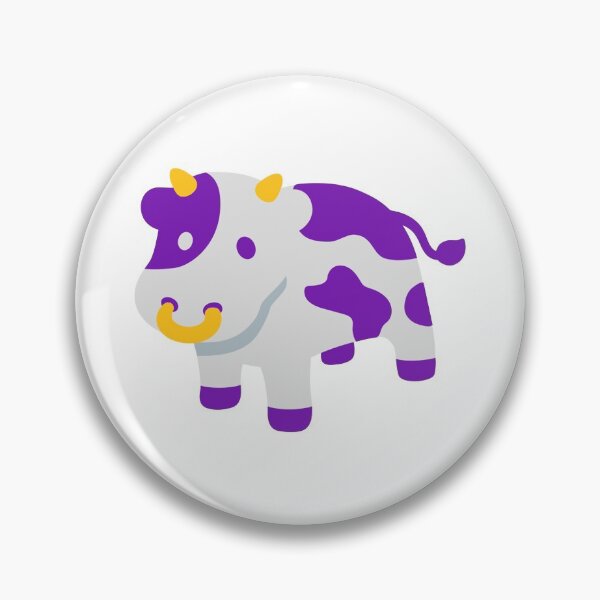 Item preview, Williams Purple Cow Ephelia Emoji Design designed and sold by TooManyCows.