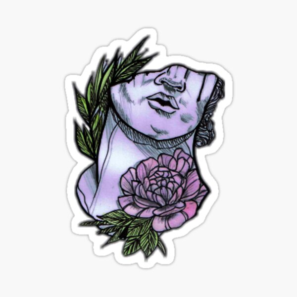 statue traditional art Sticker