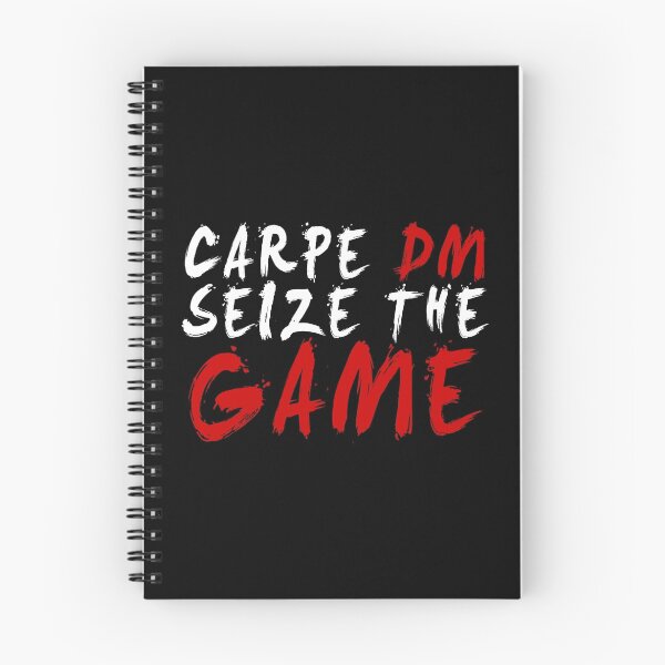 Item preview, Carpe DM, Seize The Game - Dungeons & Dragons (White) designed and sold by enduratrum.