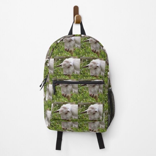 Item preview, White Goat Grazing Artistic Pet Portrait designed and sold by taiche.