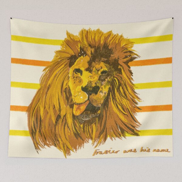 Item preview, Frasier The Sensuous Lion designed and sold by mirandaelder.