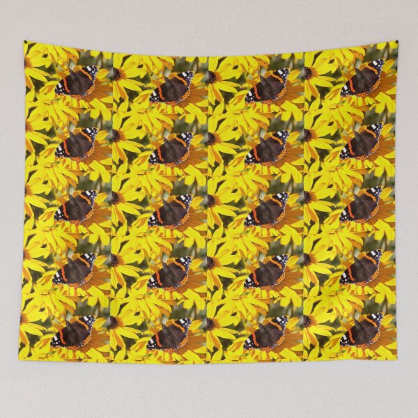 Item preview, Red Admiral;Yellow Flower designed and sold by Violaman.
