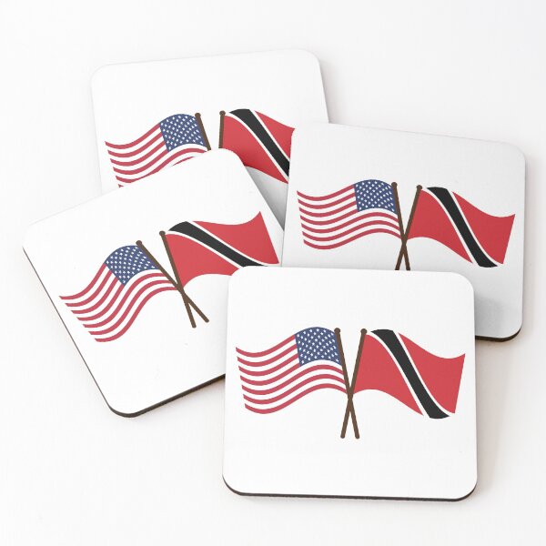 Item preview, Trinidad and Tobago USA Unity Flags designed and sold by IdentiTee Studios.