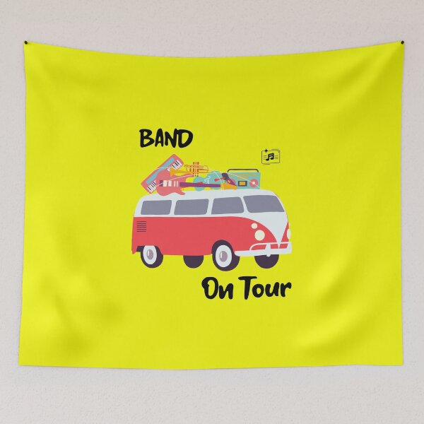 Item preview, Band On Tour! Piano Music Orchestra Guitar designed and sold by musicmusicpin.