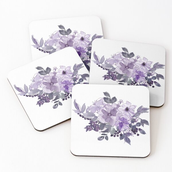 Item preview, Watercolor Flower Bouquet: Patel Violet designed and sold by Pavnud.