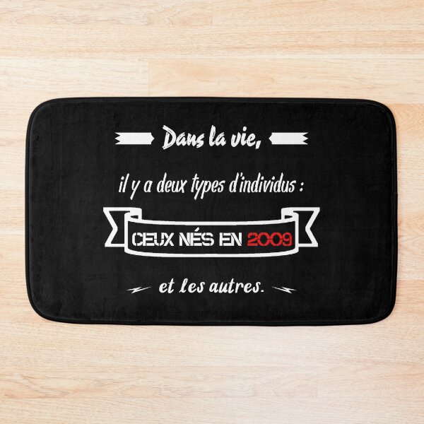 Item preview, People born in 2009... and the others (French) designed and sold by 2Girls1Shirt.