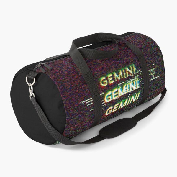 Item preview, Futuristic Gemini Zodiac Sign Text with a Glitch & Noise designed and sold by Cefani Musk.