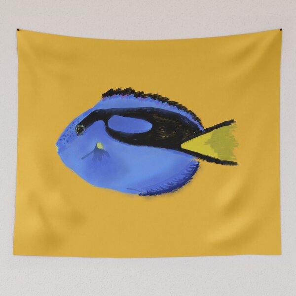 Item preview, Blue Hippo Tang designed and sold by ElmLenonn.