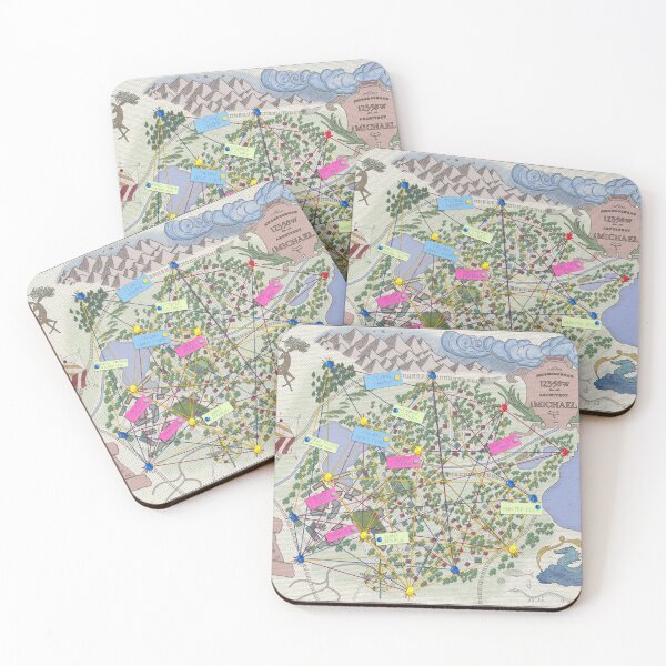 Item preview, Michael's Map of Chaos Events: Neighborhood 12358W designed and sold by AeshnidaeMaps.