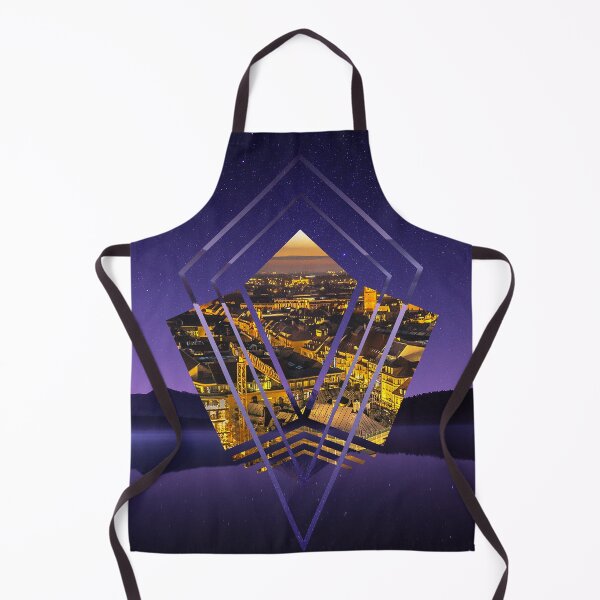 Item preview, Purple Yellow Complementary Polyscape Landscape designed and sold by Krystian Stafford.