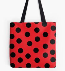 Marienkäfer-Print Tote Bag
