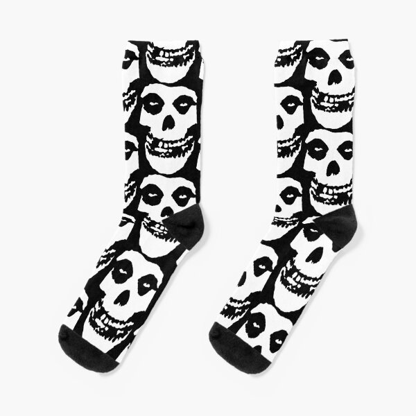 Punk Rock Band - Misfits Skull Socks