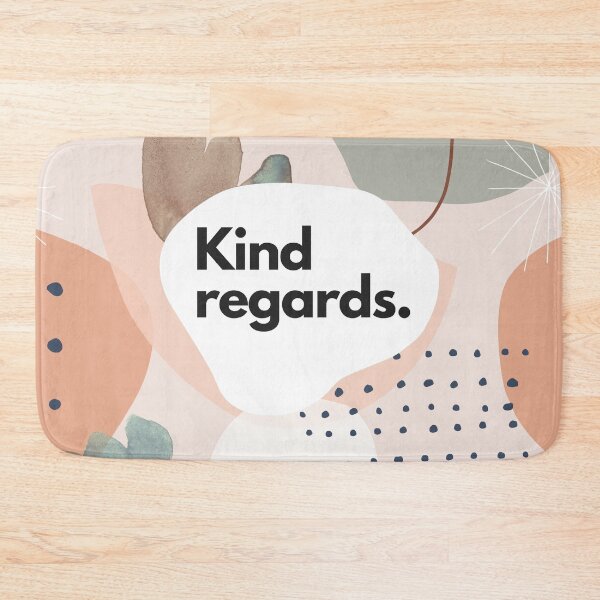 Item preview, Kind Regards Office Humour Funny Zoom Co Worker Colleague Phrases Jargon designed and sold by BohoStudio.