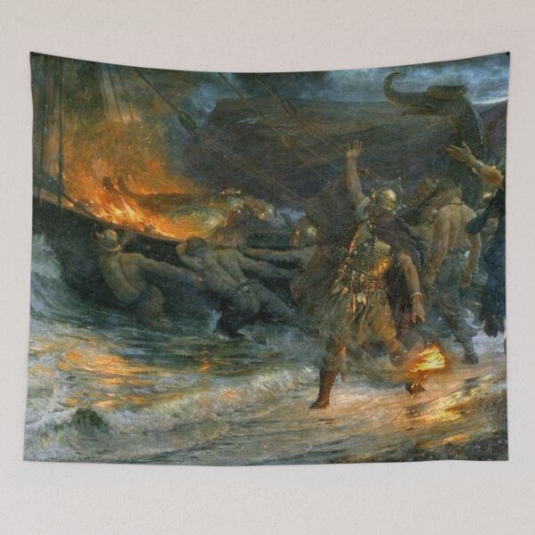 Item preview, Viking Funeral designed and sold by Gralok.