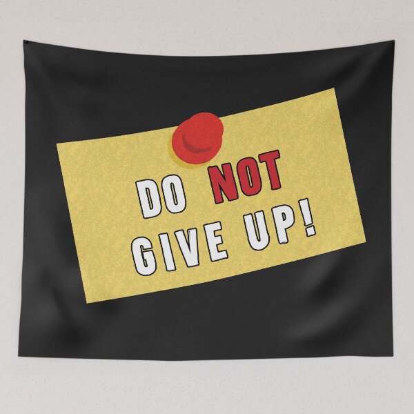 Item preview, Do Not Give up Post It designed and sold by DanLopesMerch.