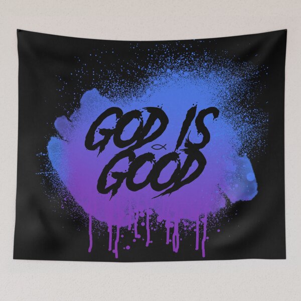 Item preview, God is good spray paint designed and sold by Crystalsgraphix.