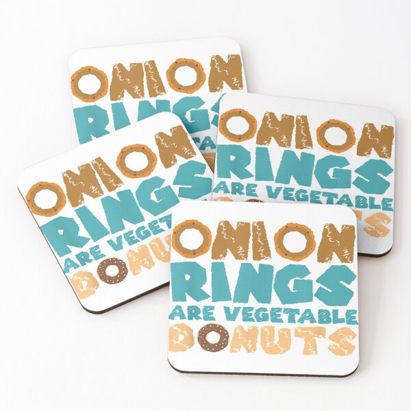 Item preview, Onion Rings Are Vegetable Donuts T-Shirt Funny Vegan Gift T-Shirt designed and sold by Brianconner.