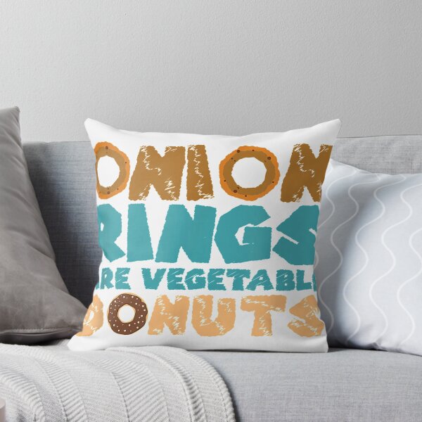 Item preview, Onion Rings Are Vegetable Donuts T-Shirt Funny Vegan Gift T-Shirt designed and sold by Brianconner.