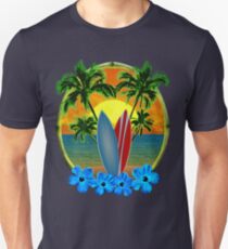 Sunset And Surfboards Unisex T-Shirt