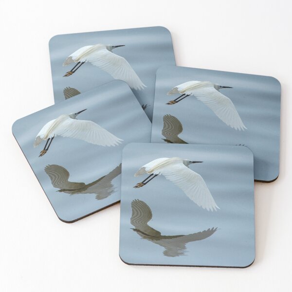 Item preview, Little Egret in Flight Reflected designed and sold by DonMc.