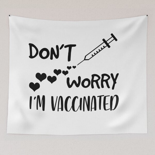 Item preview, don't worry i'm vaccinated - funny vaccination vaccines 2021  designed and sold by 0umStore.