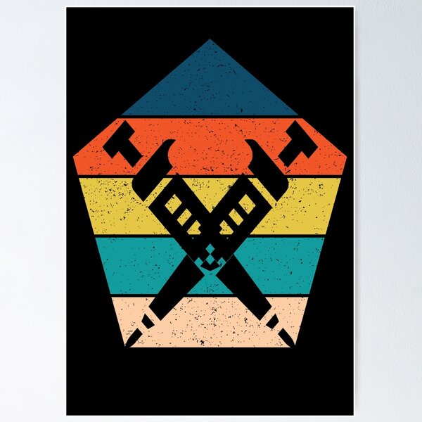Item preview, 80s ROCK RETRO POLYGON TEXTURED SUNSET PIPETTES designed and sold by Hippiesole.
