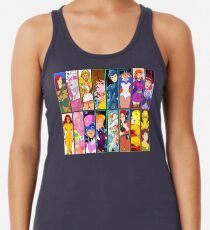 Camiseta con espalda nadadora 80s Girls Totally Radical Cartoon Spectacular !!! - ¡EDICIÓN MUJERES DE ACCIÓN!