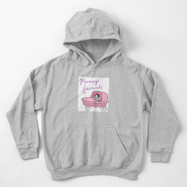 Mummy's Favourite Baby Penguin Kids Pullover Hoodie