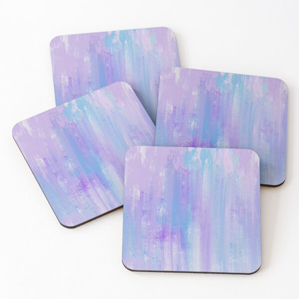 Item preview, Abstract Purple, Blue and Turquoise Paint Strokes designed and sold by Cato99.