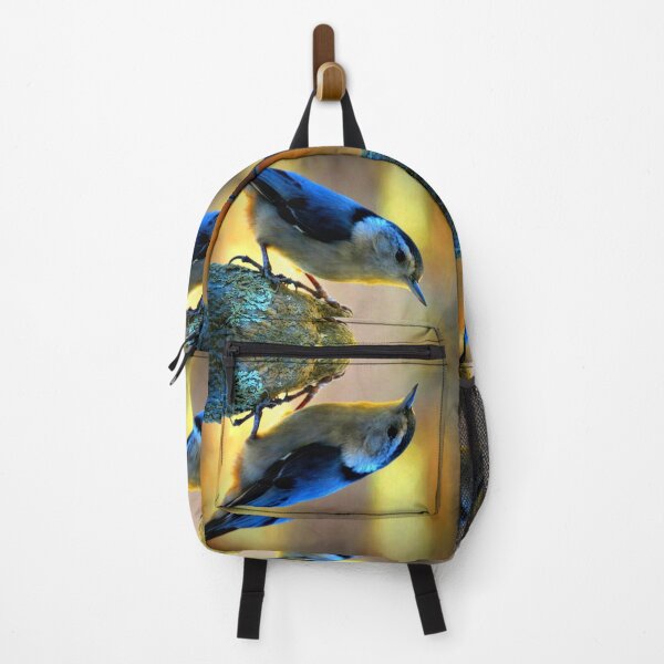 Item preview, Reflecting Pool Nuthatch  designed and sold by Jean Gregory Evans.