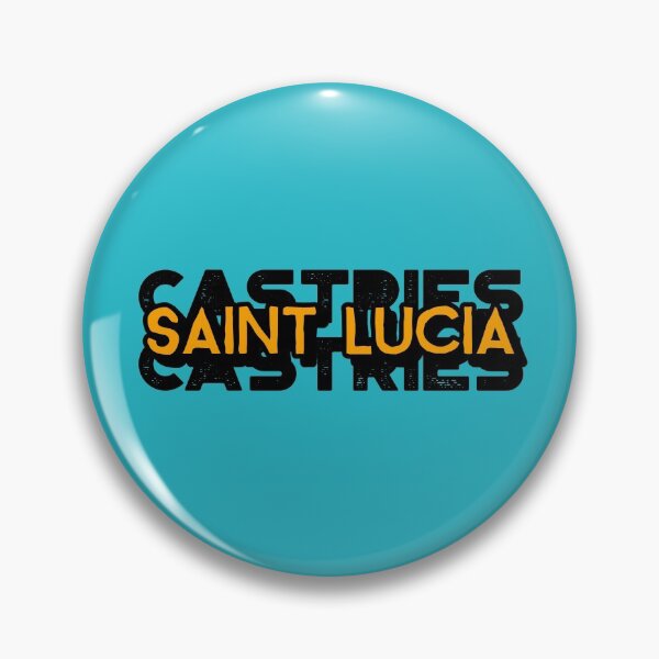 Item preview, Saint Lucia - Castries designed and sold by retro87tee.