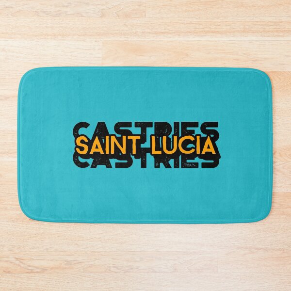 Item preview, Saint Lucia - Castries designed and sold by retro87tee.